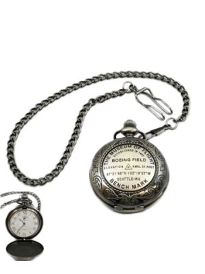 The Museum of Flight Bench Mark Pocket Watch