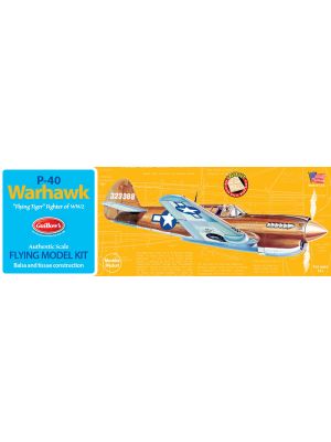 Guillow P-40 Warhawk Laser Cut