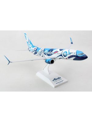 737-800 Alaska Salmon People  1:130 Model