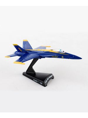 F/A-18 Hornet Blue Angel 1:150 Postage Stamp Model
