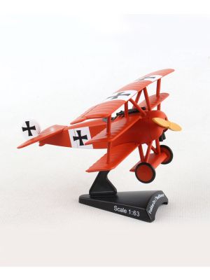 Fokker Dr.I Red Baron Postage Stamp 1:63 Model