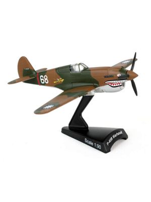P-40 Hells Angels Postage Stamp 1:90 Model