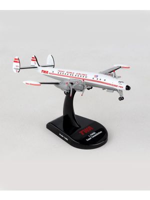TWA Lockheed L-1049G Postage Stamp 1:300 Model