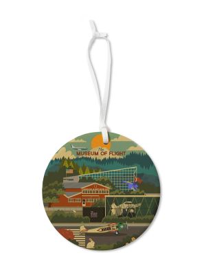 TMOF Campus Ceramic Ornament