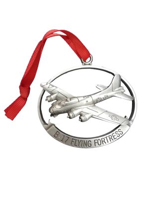 B-17 Flying Fortress Pewter Ornament