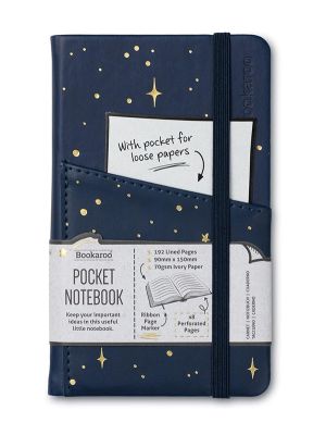 Moon and Stars A5 Notebook