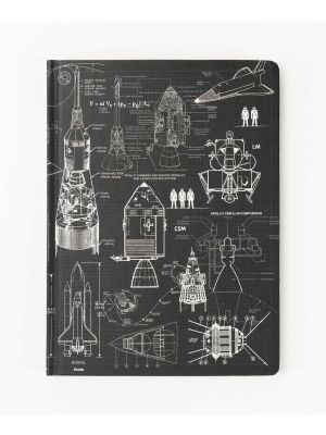 Rocketry Hardcover Notebook