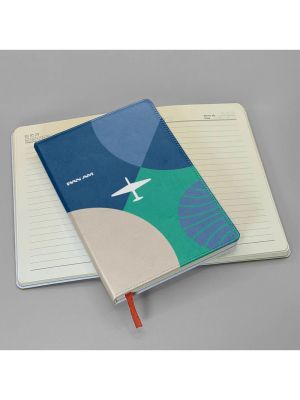 Pan Am Bauhaus Blue Journal
