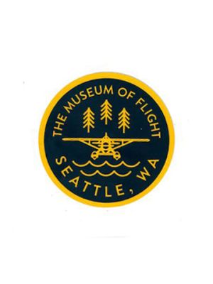 TMOF Round Floatplane Sticker