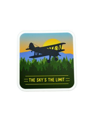 The Sky's the Limit Sticker