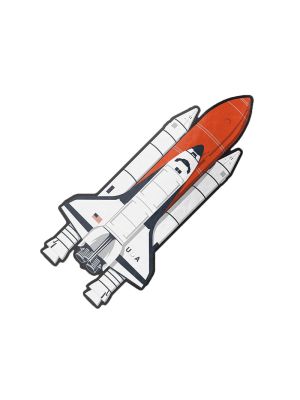 Space Shuttle Full Stack Sticker
