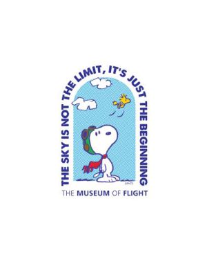 Snoopy The Sky Is Not the Limit Sticker