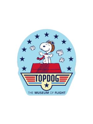 Snoopy Top Dog Sticker