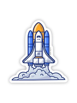 Space Shuttle Launch Sticker
