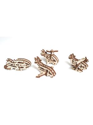 UGears U-Fidget Wood Aircraft Set