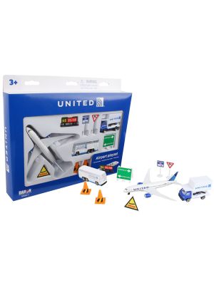 United Airlines Airport Playset