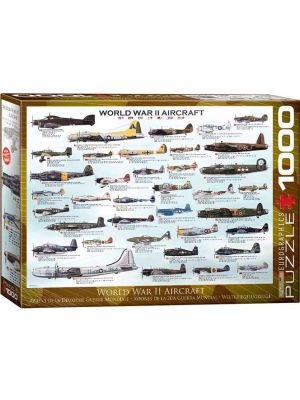 WWII Aircraft 1000 Piece Puzzle