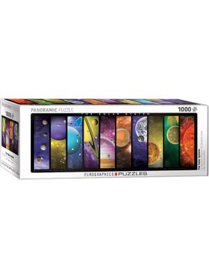 Panoramic 1000 Piece Solar System Puzzle