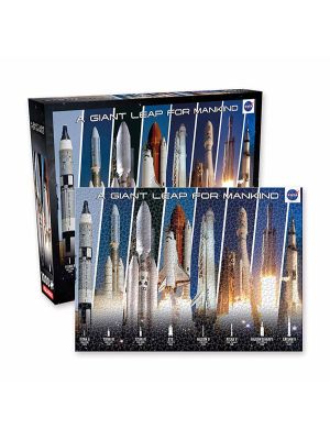NASA Rocket Grid 1000 Piece Puzzle