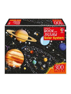Book and Jigsaw Solar System 300 Piece Puzzle