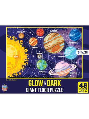 Solar System Glow In The Dark Floor Puzzle