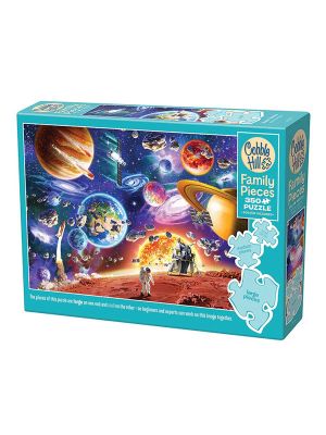 Space Travels Family 350 Piece Puzzle