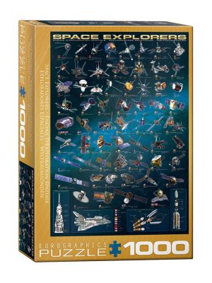 Space Explorers 1000 Piece Puzzle