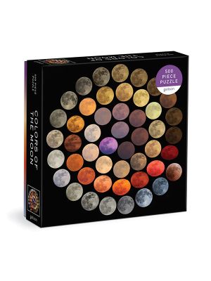 Colors of the Moon 500 Piece Puzzle