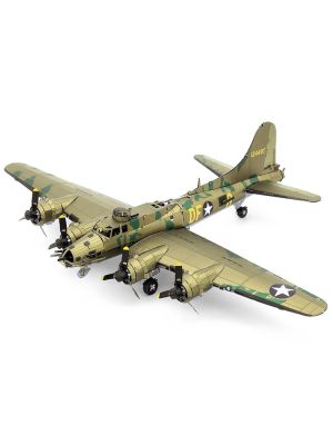 B-17 Flying Fortress Color Metal Earth Model Kit