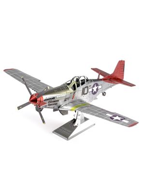 P51D Tuskegee Airmen Color Metal Earth Model Kit