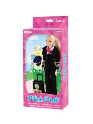 Airplane Pilot Doll