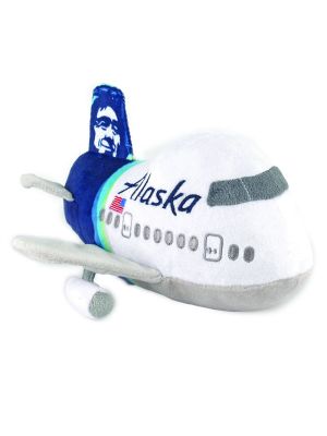 Alaska Airlines Plush Airplane