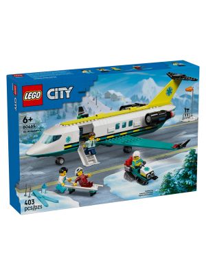 LEGO® Emergency Air Ambulance Airplane 60465