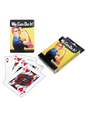 Rosie the Riveter Playing Cards