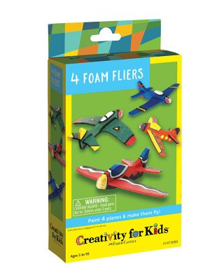 Four Foam Fliers Painting Kit