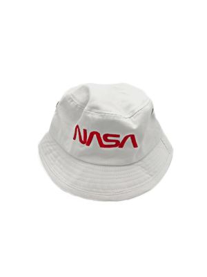 NASA Worm Logo Youth Bucket Cap
