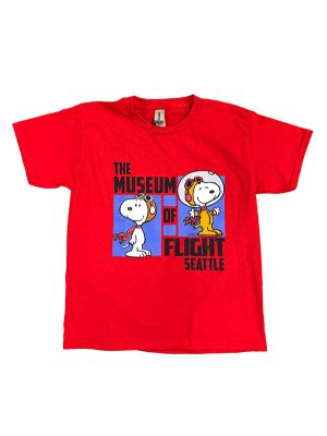 The Museum of Flight Snoopy Youth Tee
