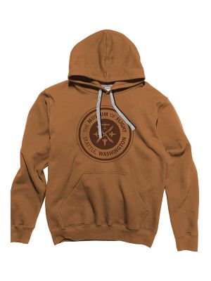 Aircraft Icons Propeller Orange Hoodie