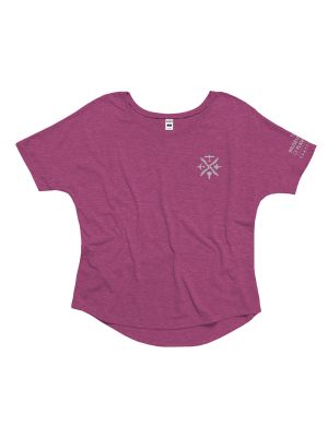 Aircraft Icons Propeller Ladies Berry Tee 