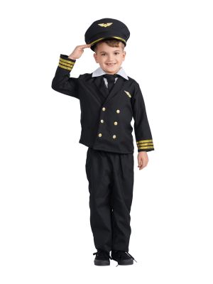 Kids Pilot Costume Set