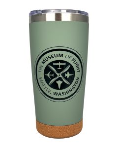 Aircraft Icons Propeller 20oz Moss Tumbler