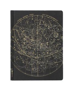 Astronomy Vintage Star Chart Hardcover Notebook