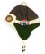 Baby Pilot Brown Earflap Beanie