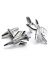 Silver Fighter Jet F-14 Cufflinks