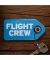 Flight Crew Bue Keychain