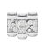 Celestial Map White Stainless Steel 16oz Tumbler