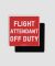 Flight Attendant Off Duty Magnet