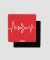 Airplane Heartbeat Magnet