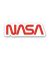NASA Worm Logo Magnet