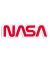 NASA Worm Logo Sticker